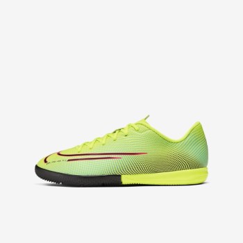 Nike Jr. Mercurial Vapor 13 Academy MDS IC - Nagyobb Gyerek Focicipő - Citrom/Fekete